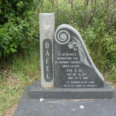 DAFEL Jan D.B. 1917-1984