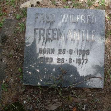 FREEMANTLE Fred Wilfred 1909-1977