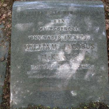 McKENZIE William Jacobus 1894-1975