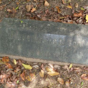 TOIT Daniel Benjamin, du 1915-1972