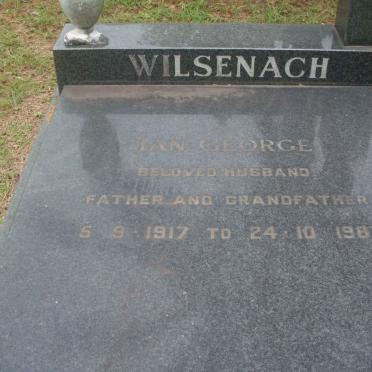 WILSENACH Ian George 1917-1987
