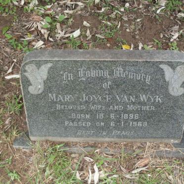 WYK Mary Joyce, van 1896-1968