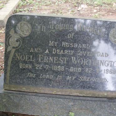 WORTHINGTON Noel Ernest 1989-1968