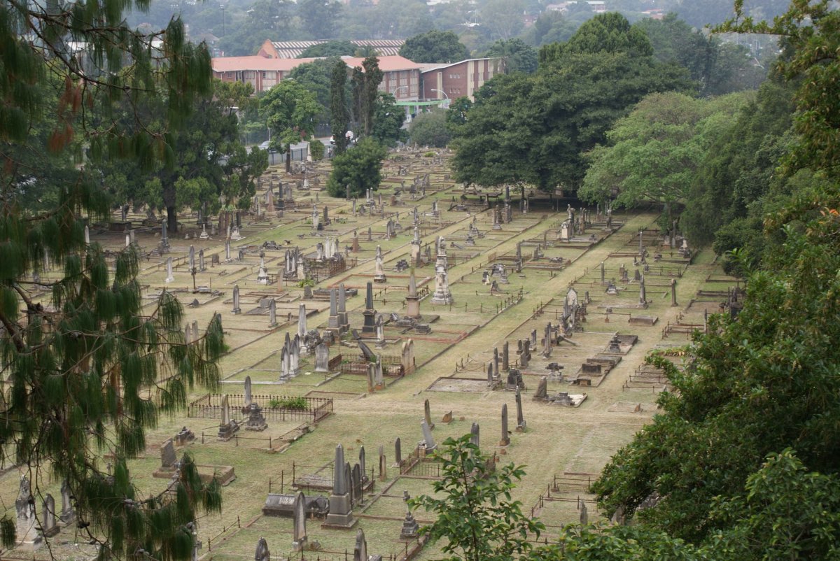 5. Overview on the Reformed section of the cemetery