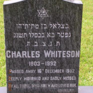 WHITESON Charles 1903-1992