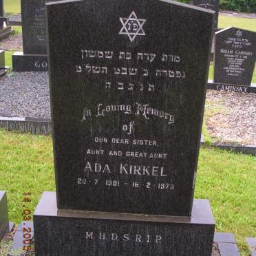 KIRKEL Ada 1901-1979