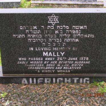 AUFRICHTIG Mally -1978