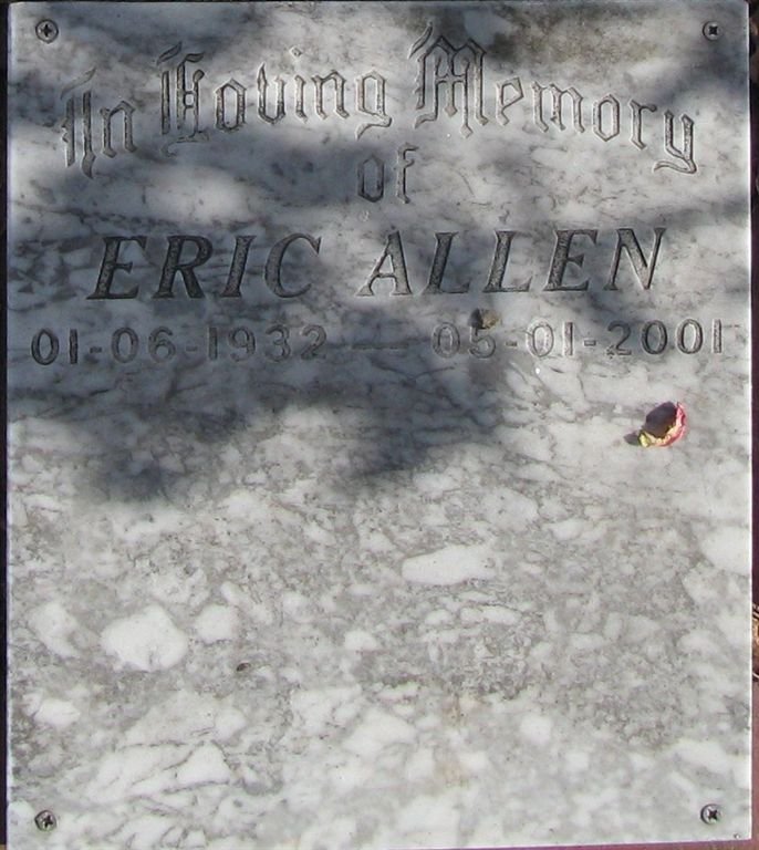 ALLEN Eric 1932-2001