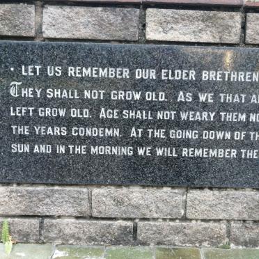 2. Lectern plaque