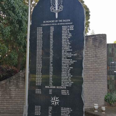 4. Monument for C Squadron 22 Special Air Service Regiment and Malyan Scouts