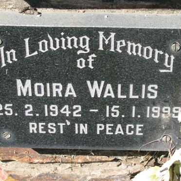 WALLIS Moira 1942-1999