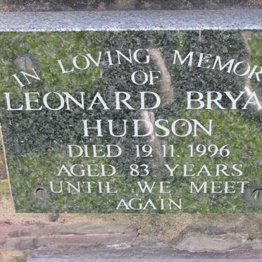 HUDSON Leonard Bryan -1996