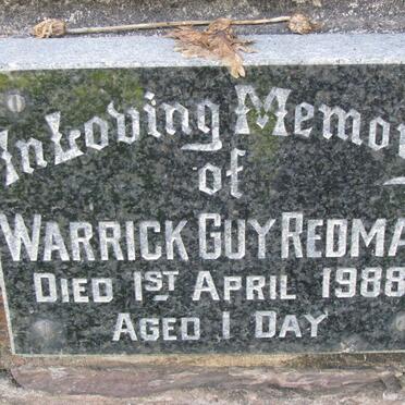 REDMAN Warrick Guy -1988