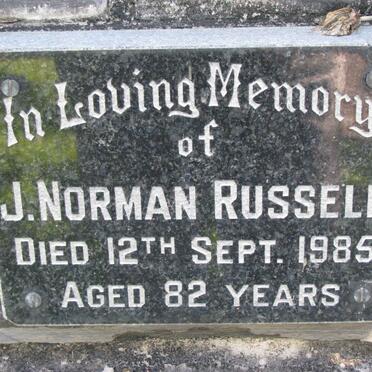 RUSSELL J. Norman -1985