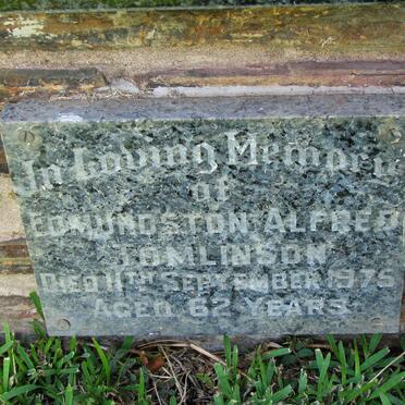 TOMLINSON Edmundston Alfred -1975