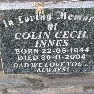 INNES Colin Cecil 1944-2004