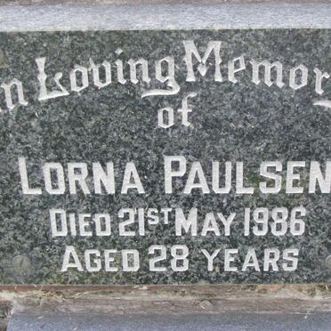PAULSEN Lorna -1986
