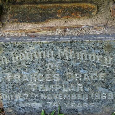 TEMPLAR Frances Grace -1968