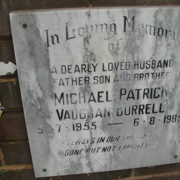 BURRELL Michael Patrick Vaughan 1955-1985