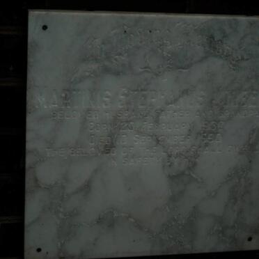 JOUBERT Martinis Stephanus 193?-199?