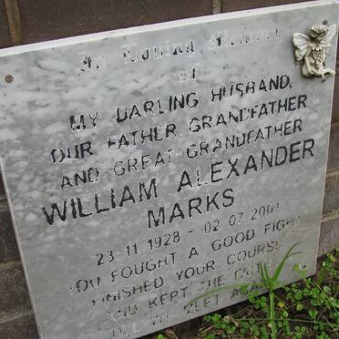 MARKS William Alexander 1928-2001