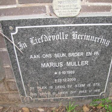 MULLER Marius 1969-2000