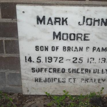 MOORE Mark John 1972-1989