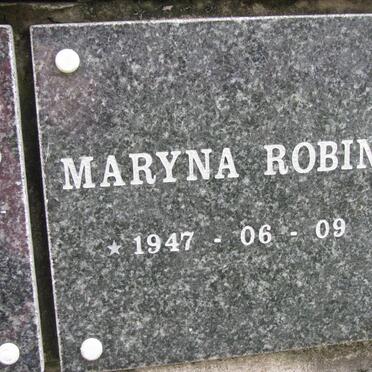 ROBINS Maryna -1947