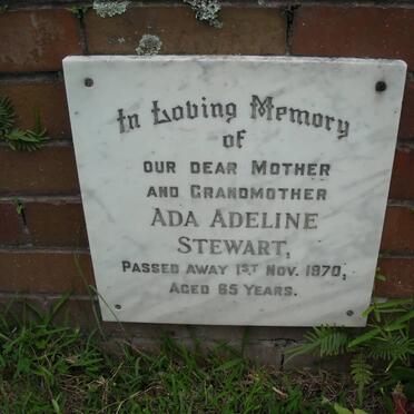 STEWART Ada Adeline -1970