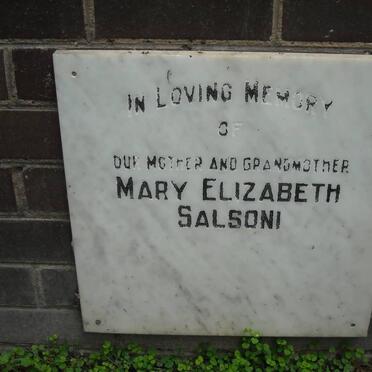 SALSONI May Elizabeth