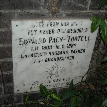 TOOTELL Edward, Pacy 1909-1992