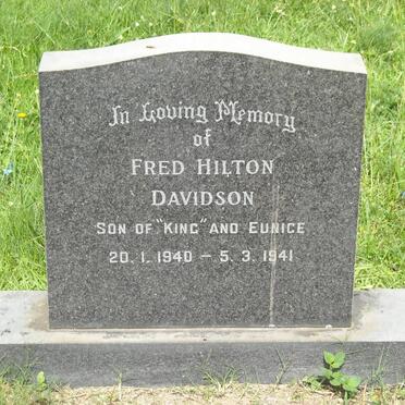DAVIDSON Fred Hilton 1940-1941