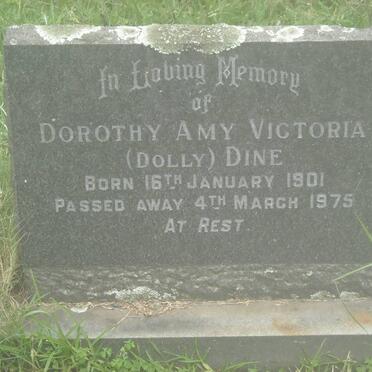 DINE Dorothy Amy Victoria 1901-1975