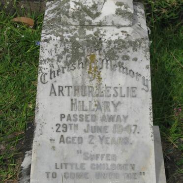 HILLARY Arthur Leslie -1947