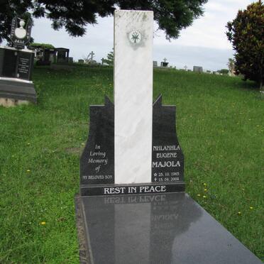 MAJOLA Nhlanhla Eugene 1965-2004