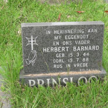 PRINSLOO Herbert Barnard 1944-1988