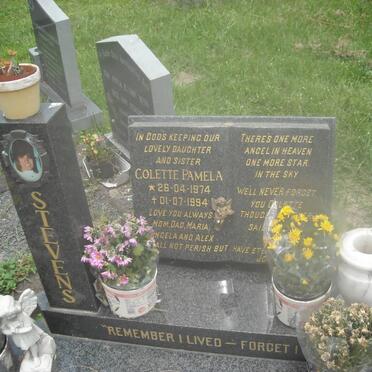 STEVENS Colette Pamela 1974-1994