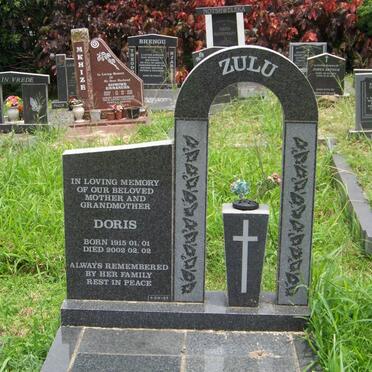 ZULU Doris 1915-2002