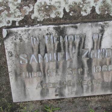 ZONDL Samuel -1966