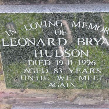HUDSON Leonard Bryan -1996