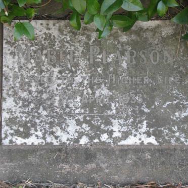 PEARSON Mabel -1933