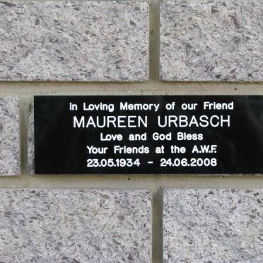 URBASCH Maureen 1934-2008