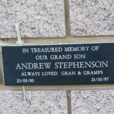 STEPHENSON Andrew 1980-1997