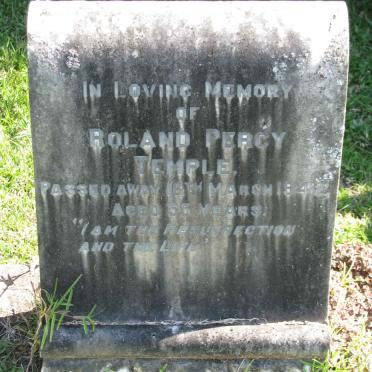TEMPLE Roland Percy -1942