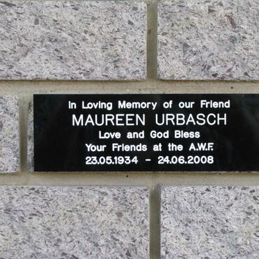 URBASCH Maureen 1934-2008