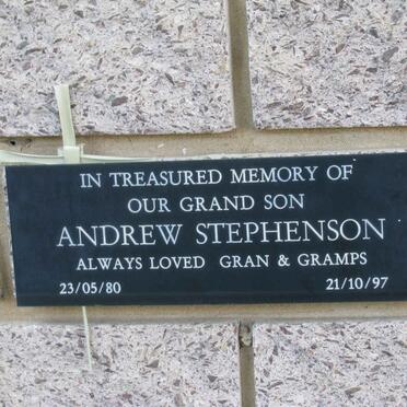 STEPHENSON Andrew 1980-1997