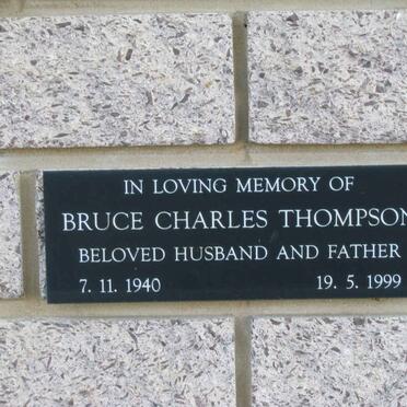 THOMPSON Bruce Charles 1940-1999