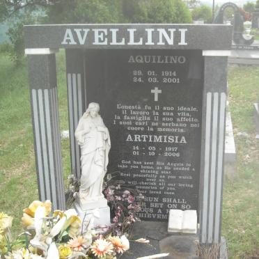 AVELLINI Aquilino 1914-2001 &amp; Artimisia 1917-2006