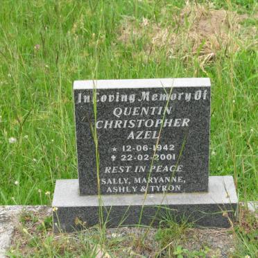 AZEL Quentin Christopher 1942-2001