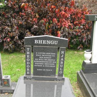 BHENGU Theodore Njabulo 1965-2001
